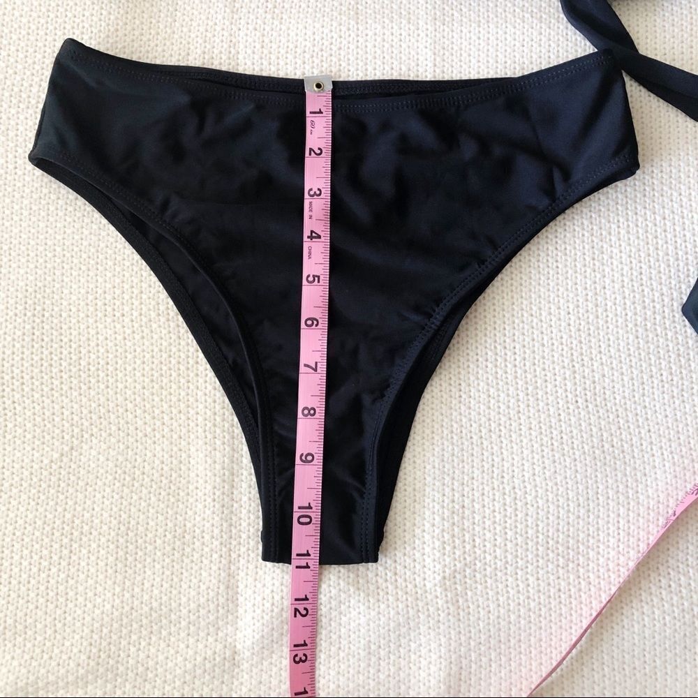 NWOT Black Bikini Size M - Picture 4 of 7